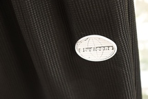 新品 STUDIOONE メンズ ワッフル メッシュ ロング パンツ 黒 S サマー ジャージ 超薄手 軽量 -5° 夏 ズボン スエット グレー 小さいサイズ_画像4