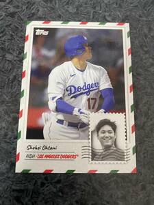 topps now 大谷翔平 MLB Holiday Card ホリデーカード クリスマス ドジャース ohtani shohei TOPPS