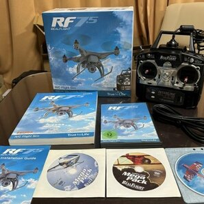 激安 完動品★Real Flight （Futaba ）RF7.5 フタバ リアルフライト＋メガパック プロポ付（MODE1）おまけDVDあり の画像1