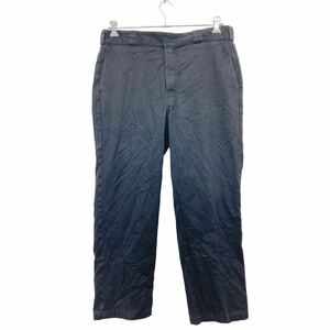 2405-223 Dickies ワークパンツ W38 ディッキーズ オリジナルフィット ビッグサイズ ブラック 古着卸 アメリカ仕入