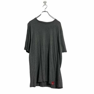 a605-5925 Dickies 半袖 無地 Tシャツ XL グレー ディッキーズ ビッグサイズ シンプル 古着卸 アメリカ仕入