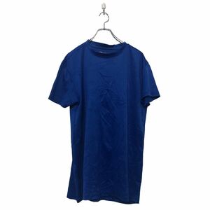 a605-6051 Champion 半袖 プリント Tシャツ チャンピオン 2XL ブルー ビッグサイズ スポーツウェア クルーネック 古着卸 アメリカ仕入