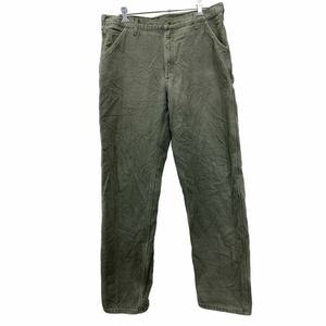 2405-365 Carhartt ワーク・ペインターパンツ W38 カーハート コットン カーキ 古着卸 アメリカ仕入