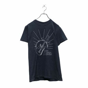 a605-6279 GILDAN 半袖 プリント Tシャツ ギルダン S ブルー バックプリント クルーネック 古着卸 アメリカ仕入