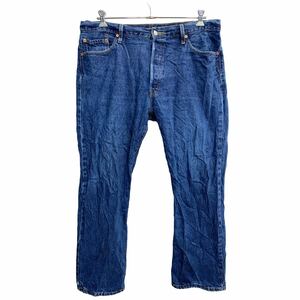 2405-561 Levi's 501 デニムパンツ W40 リーバイス ボタンフライ ビッグサイズ インディゴ コットン 古着卸 アメリカ仕入