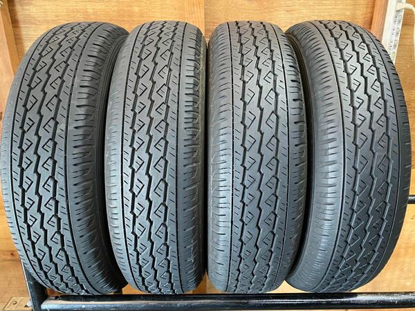 T-155【2023年製造】ブリヂストン K370！145/80R12 80/78N LT！4本！N-VAN・バモス・軽トラ