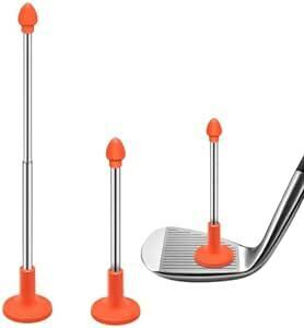 ZPUJIU ゴルフアライメントロッド （1枚入）ゴルフクラブの方向指示器 角度調整 角度確認 磁性 スイング角度 補助用