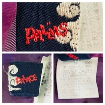 pal’las palace パラスパレス 45rpm シャツワンピース ロング フレア Aライン ギャザー タック プリーツ インディゴ パープル デニム S M_画像10