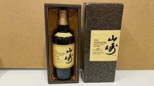 未開栓 お酒 山崎 12年 ウイスキー サントリー シングルモルト YAMAZAKI 12YEARS WHISKY SUNTORY SINGLE MALT /5-1