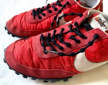 NIKE（ナイキ）WAFFLE RACER VINTAGE ワッフルレーサー ヴィンテージ 316658-601 Challenge Red/White/Sail US8 スニーカー シューズ_画像10