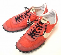 NIKE（ナイキ）WAFFLE RACER VINTAGE ワッフルレーサー ヴィンテージ 316658-601 Challenge Red/White/Sail US8 スニーカー シューズ_画像5