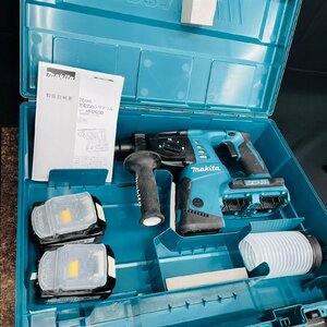 P1968☆【中古】makita マキタ HR263DZK 26mm充電式ハンマードリル