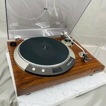 P1954☆【現状品】DENON デノン DP-50L ターンテーブル レコードプレーヤー / DENON DL-103 カートリッジ 針折れ_画像1