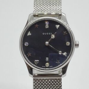 【極美品】GUCCIグッチG-タイムレスYA1265001箱保付きレディース腕時計