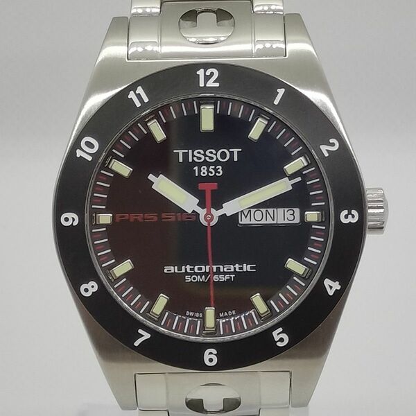 【美品】TISSOTティソ T91.1.483.51 TスポーツPRS516箱付きメンズ腕時計