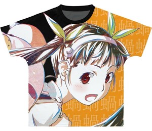 続・終物語 八九寺真宵 Ani-Art フルグラフィックtシャツ arma bianca アニメ tシャツ XLsize