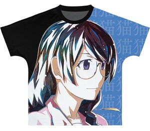 続・終物語 羽川翼 Ani-Art フルグラフィックtシャツ arma bianca アニメ tシャツ Lsize