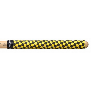 [ new goods ]LERNI(reruni)/ GRIP TAPE GT-CHE YEL/BLK check yellow black drum stick for grip tape 