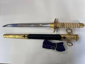 h2485 * beautiful goods * fake sword . short sword day sword replica JAPAN SWORD battle sward finger . sword .. sword army land army old Japan army 