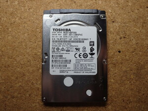 TOSHIBA 2.5インチ HDD（7ｍｍ SATA 500GB）管理番号：S405008