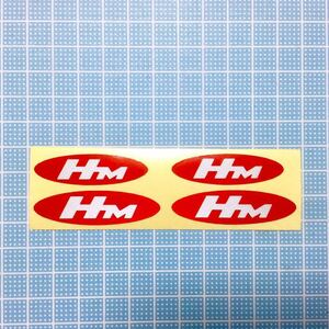 HONDA Honda HM ellipse Mark reflection sticker 