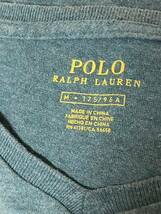 メンズ【 POLO RALPH LAUREN★ラルフローレン】半袖Tシャツ・Vネック・Mサイズ・送料180円_画像5