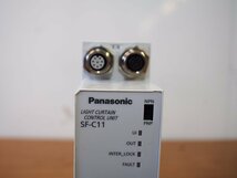 ☆【1F0418-5】 Panasonic パナソニック SF-C11 ライトカーテン専用コントロールユニット 動作保証_画像7