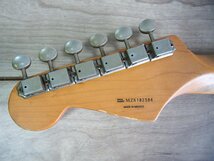 ☆【3T0418-16】 Fender フェンダー エレキギター ContourBody MZシリアル MADE IN MEXICO ストラト WITH SYNCHRONIZED TREMO再_画像7