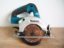 ☆【2T0510-16】 makita マキタ HS470D 14.4V 充電式マルノコ 125mm ジャンク_画像7