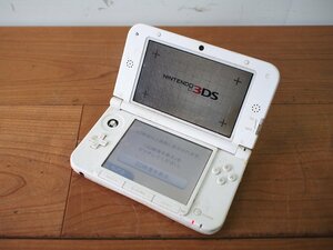 *[1T0411-40] Nintendo nintendo Nintendo SPR-001 3DS LL white Junk 