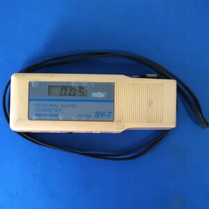 PERSONAL ALARM DOSIMETER SV-7 小型アラーム付き線量計