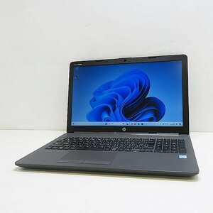 ▽HP 250 G7【第8世代Core i5 8265U/メモリ8GB/SSD256GB/Win11Pro/webカメラ/無線LAN/HDMI/DVDマルチ/AC付属】