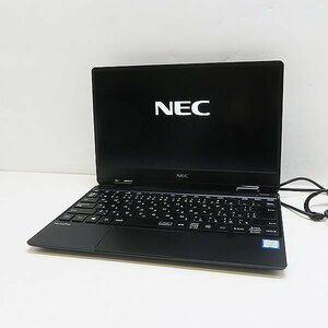 ▽1万円スタート▽NEC PC-VKT13H-4【第8世代Core i5 8200Y/メモリ4GB/SSD256GB/Win11Pro/無線LAN/webカメラ/AC付属/ジャンク品】