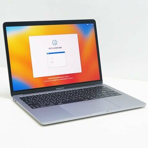 充放電回数少なめ ◇ Apple MacBook Pro（13インチ Mid 2017）MPXT2J/A スペースグレイ【Core i5 2.3GHz/8GB /SSD 256GB/AC欠】