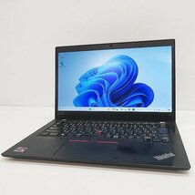 ▽コンパクトでパワフルノートPC▽Lenovo ThinkPad X13 Gen1(20UG)AMD Ryzen 5 PRO-4650U/8GB/M.2SSD256GBNVMe/Win11Pro/Wi-Fi/B_画像1