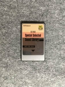  not for sale Roland( Roland )[D-50 Special Selected Sound Library] Synth sound library / memory card 