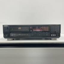 通電確認済み 動作品 SONY ソニー CDP-555ESD リモコン付き CDプレーヤー オーディオ 機器 音楽 当時物 ビンテージ レトロ_画像2