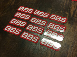 BBS original rim sticker disk sticker 12 pieces set LMli barrel RS RSⅡ RM RC