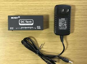 MOSKY DC-TANK 9V 500mA　ミニ電源コネクタ