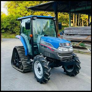 Must Sell ISEKI イセキTractorAT500★50馬力★Power Crawler★ATシフト★4WD★ACキャビン★Power steering★ハイスピード★現状販売！茨城Prefecture発 