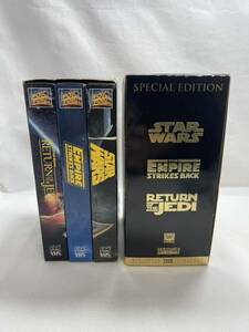 STAR WARSスター・ウォーズ ＜特別篇＞ トリロジーBOX VHSビデオカセットテープ (字幕スーパー 初回限定盤) まとめて セット