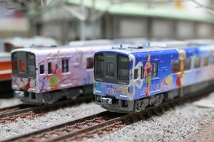 [ flower ..] wrapping vehicle. . railroad NT201+NT202 7 tail line TOMIX JR west Japan Thunderbird 681 series 683 series 521 series 0526N8