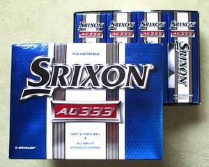 新品・未使用　スリクソン【SRIXON AD333】×１ダース