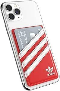 アディダスオリジナルス スマホポケット ICカード カード入れ アディダス iPhone/Android各種他対応 スカーレット/