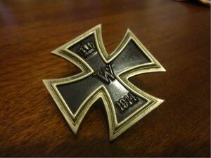 【実物】第一次世界大戦　ドイツ軍　第一級鉄十字勲章 