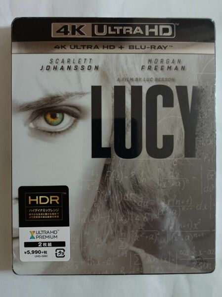 LUCY/ルーシー (4K ULTRA HD + Blu-rayセット)　新品未開封