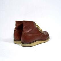 希少 美品 RED WING レッドウィング 8166 半円犬タグ プレーントゥ_画像5