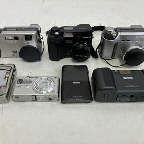 デジタルカメラ ※ジャンク品※ SONY/Cyber-shot・OLYMPUS/CAMEDIA などまとめての画像1