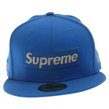 SUPREME シュプリーム 20SS ×NEWERA $1M Metallic Box Logo Cap ニューエラ メタリックボックスロゴ ベースボールキャップ ブルー_画像4