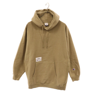 CHAMPION チャンピオン × WTAPS ACADEMY HOODED ダブルタップス アカデミー フーディー ベージュ C8-U126